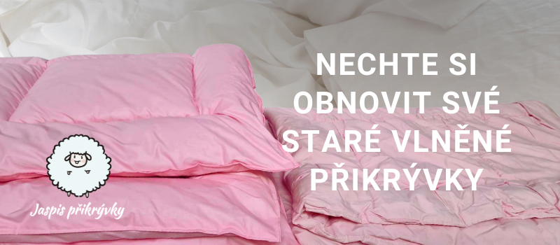 JASPIS Čištění a opravy peřin a polštářů - bannery na podstránku